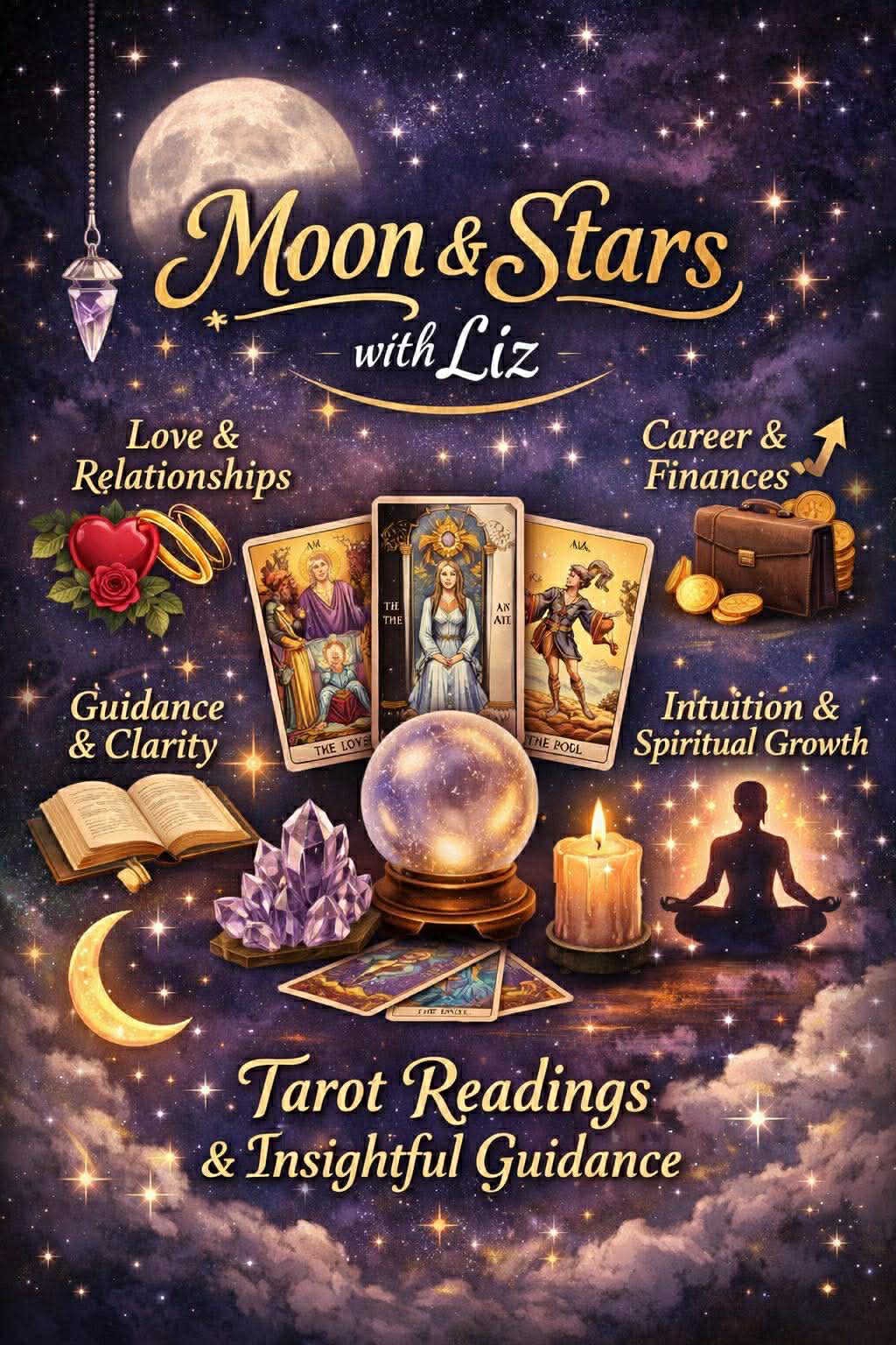 Events for Moon and Stars with Liz